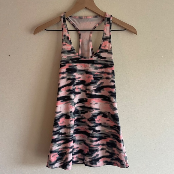Lululemon Cool Racerback Wamo Camo Barely Pink - Picture 7 of 10